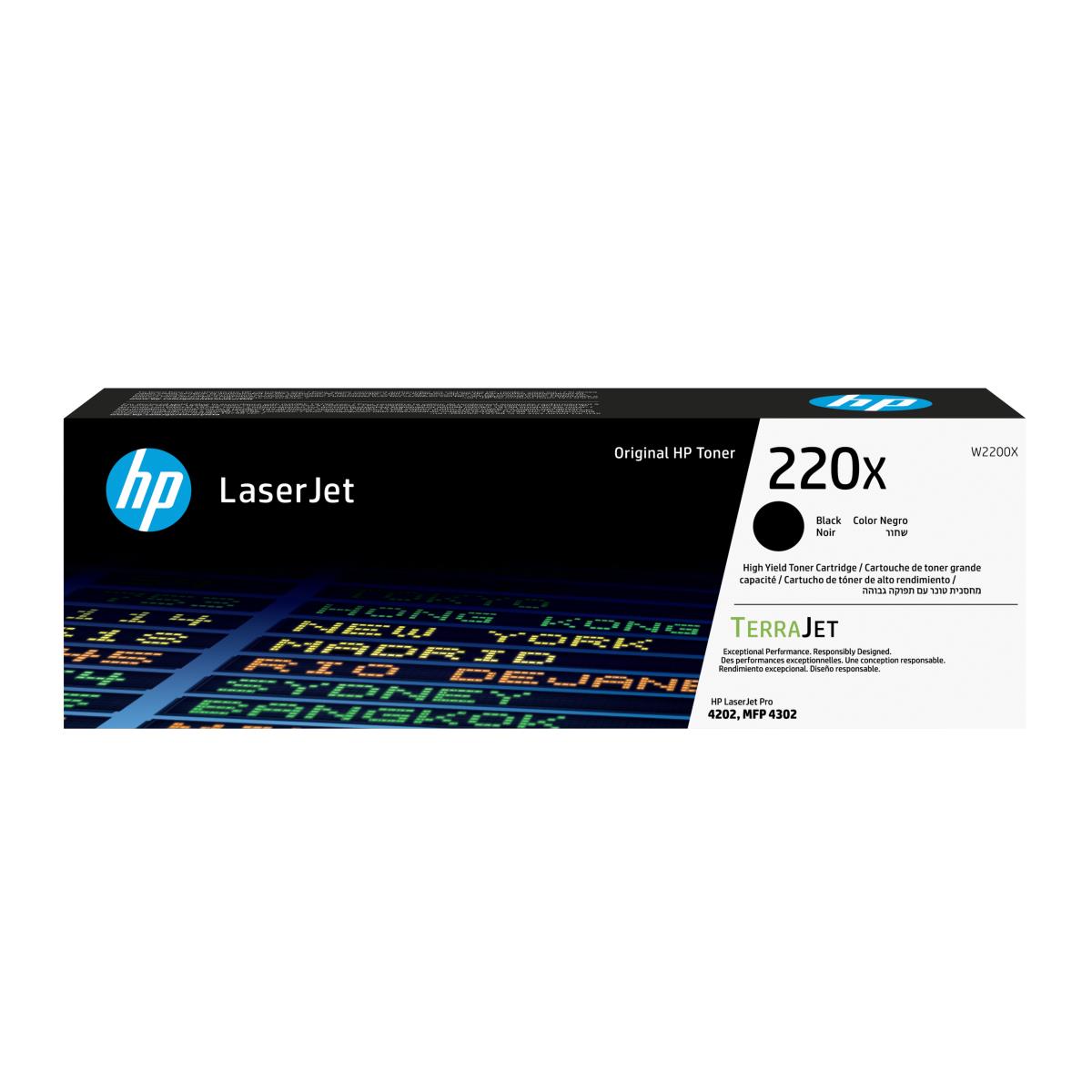 Toner Cartridge - No 220X - 7.5k Pages - Black
