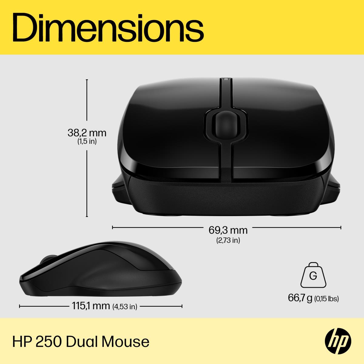 Dual Wireless Mouse 250