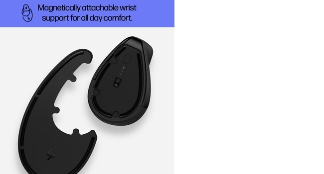 Wireless Ergonomic Vertical Mouse - 925 - Black
