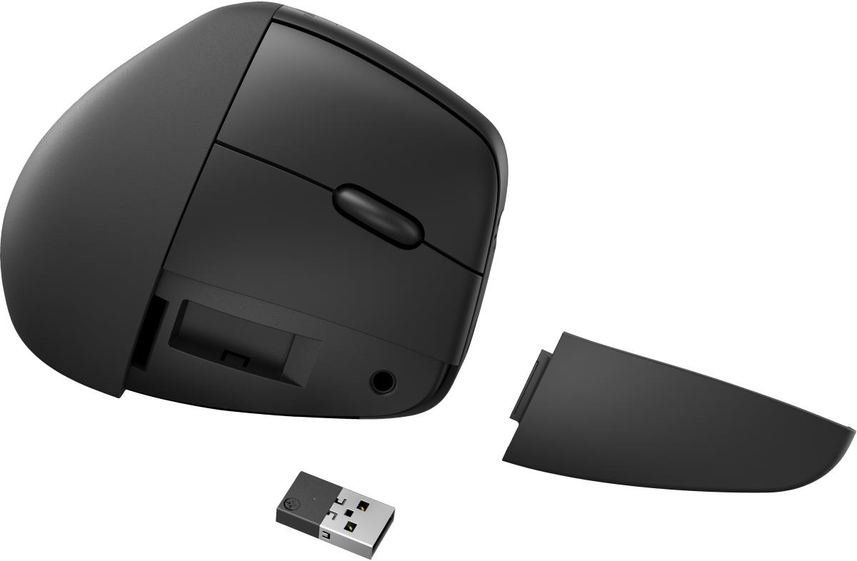 Wireless Ergonomic Vertical Mouse - 925 - Black