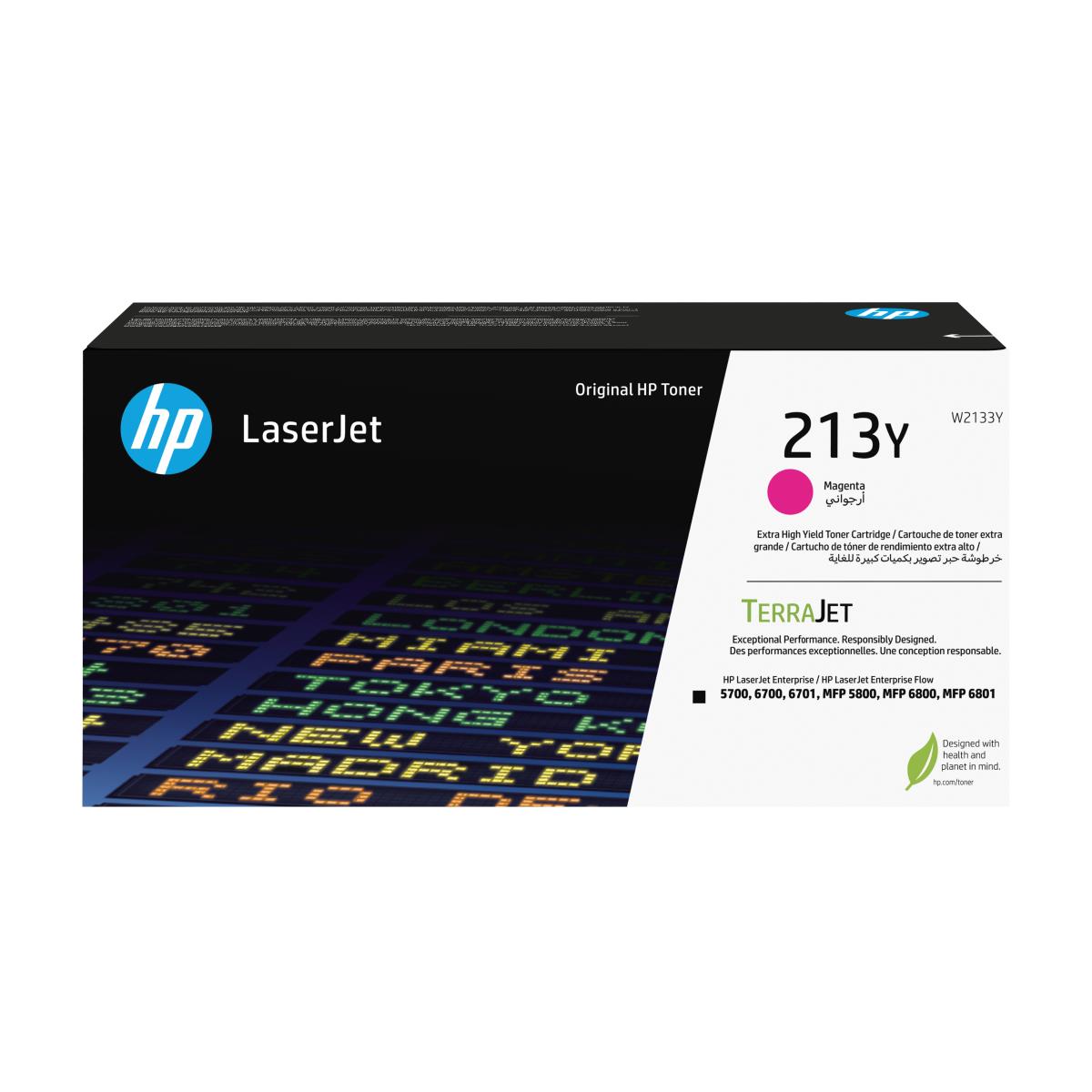 Toner Cartridge - No 213Y - Extra High Yield - 12k Pages - Magenta