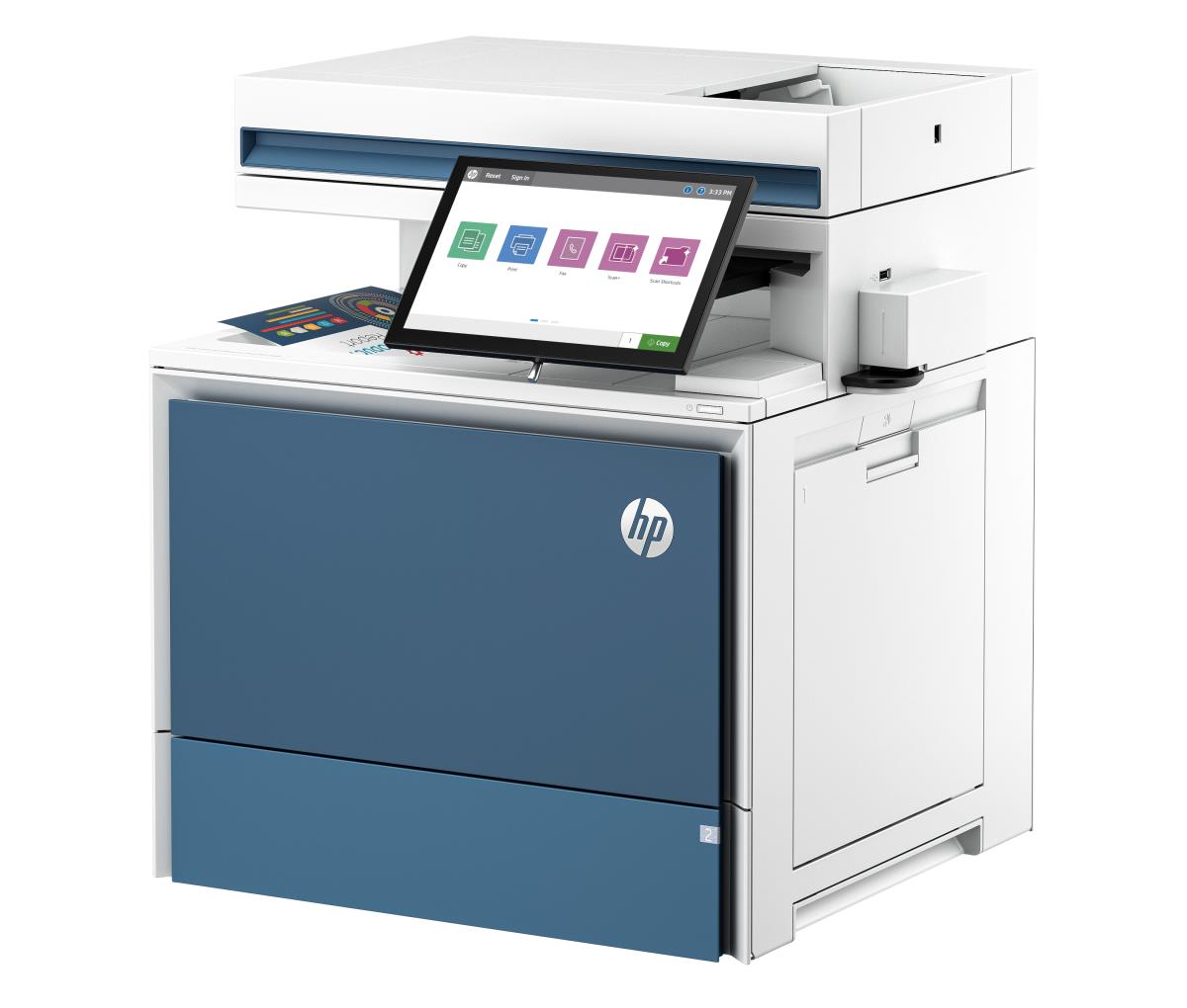 LaserJet Enterprise Flow MFP 5800zf - Color Printer - Laser - A4 - USB / Ethernet