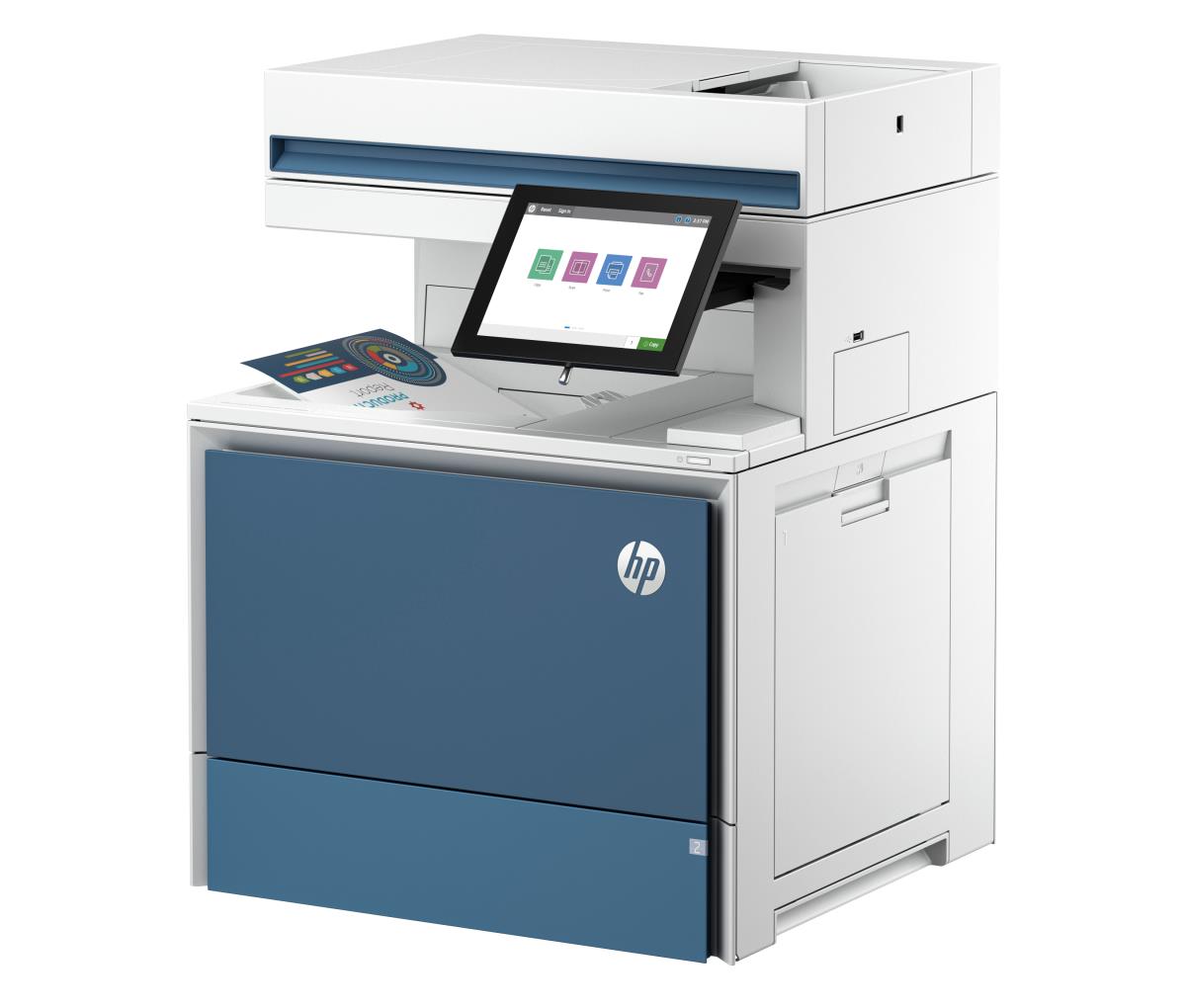 LaserJet Enterprise 6800dn - Color Multifunction Printer - Laser - A4 - USB / Ethernet