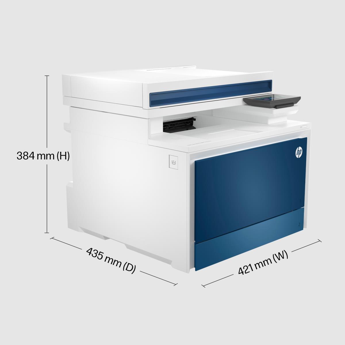 LaserJet Pro 4302fdn - Color Multifunction Printer - Laser - A4 - USB / Ethernet