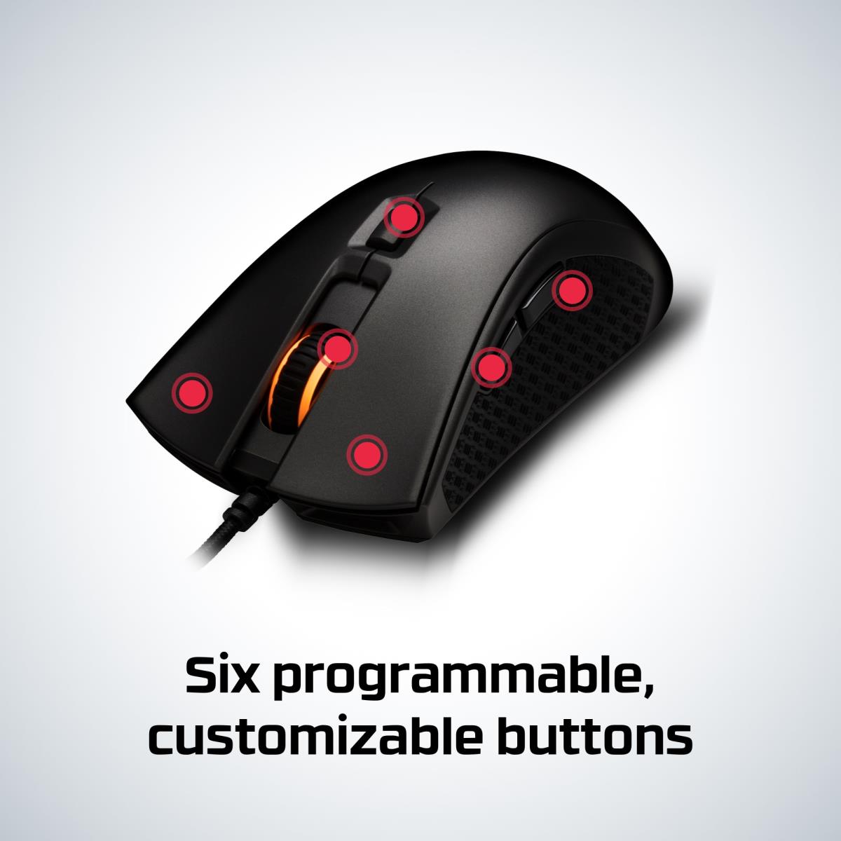 HyperX Pulsefire FPS Pro - Gaming Mouse - Gunmetal