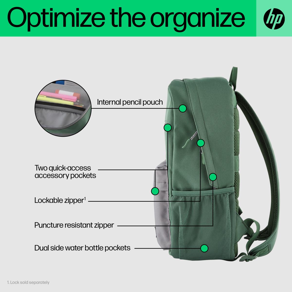 Campus - Notebook Backpack - Green