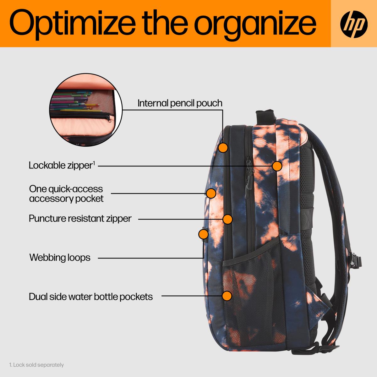 Campus XL - Notebook Backpack - Tie Dye
