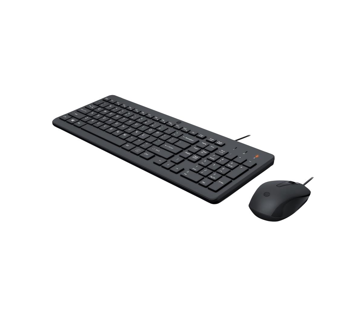 Wired Keyboard and Mouse 150 - Azerty Belgian