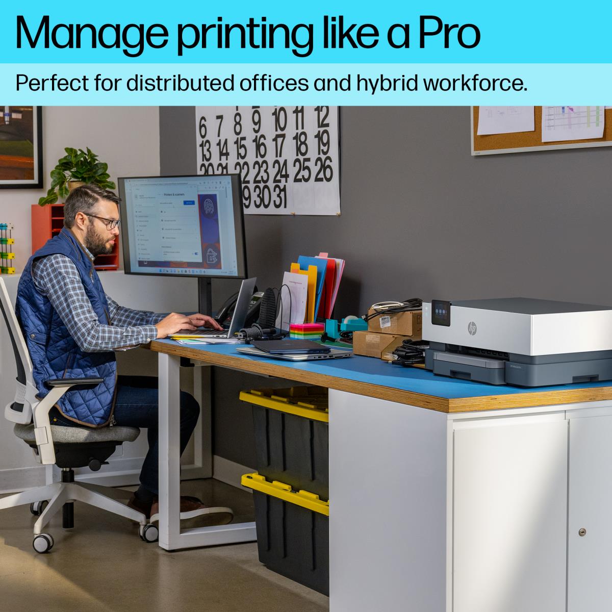 OfficeJet Pro 9110b - Color All-in-One Printer - Inkjet - A4 - USB / Wi-Fi / Bluetooth / Ethernet