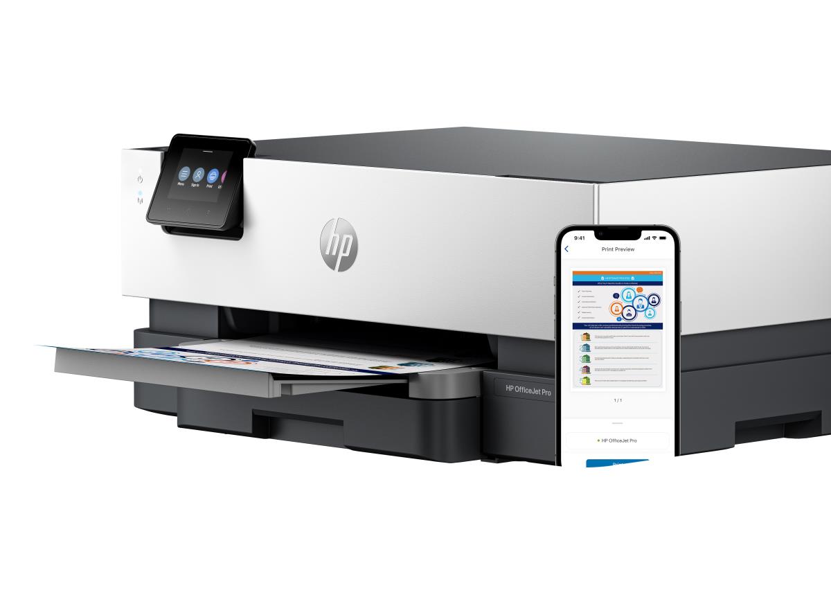 OfficeJet Pro 9110b - Color All-in-One Printer - Inkjet - A4 - USB / Wi-Fi / Bluetooth / Ethernet