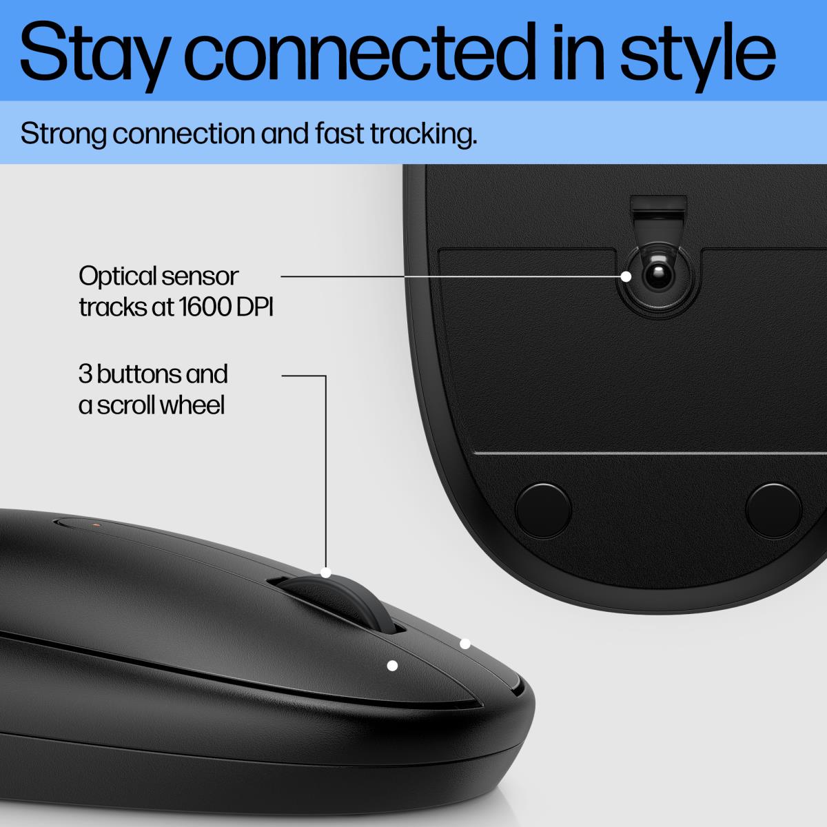 Wireless Mouse - 245 - Bluetooth - Black