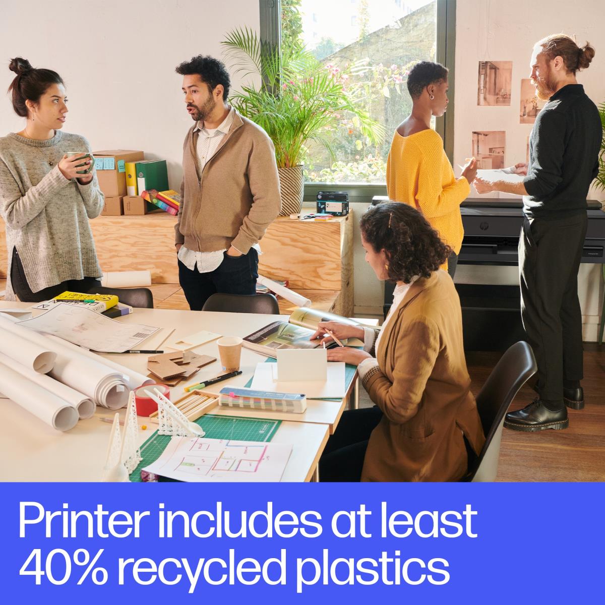DesignJet T850 - Color Printer - Inkjet - 36in - Wi-Fi / Ethernet