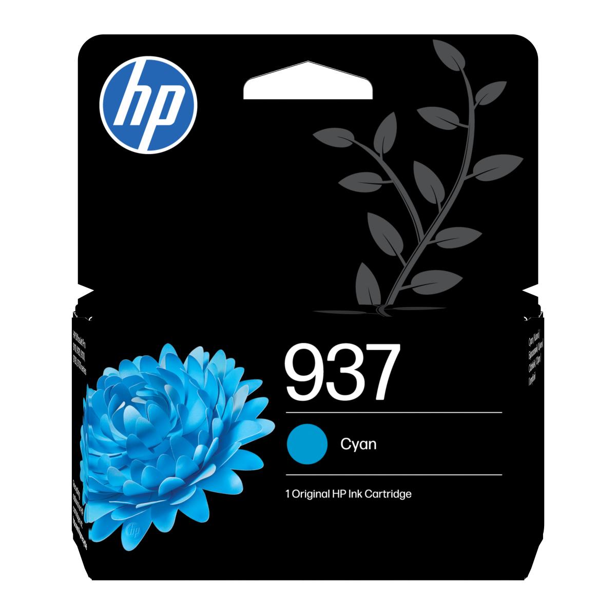 Ink Cartridge - No 937 - 800 Pages - Cyan
