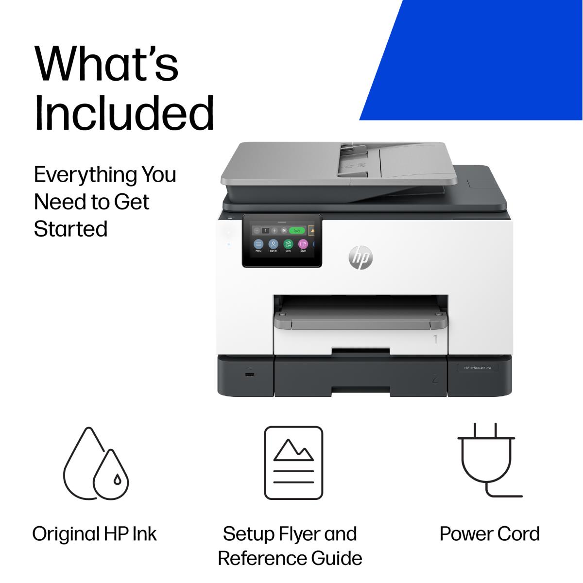 OfficeJet Pro 9132e - Color All-in-One Printer - Inkjet - A4 - USB / Ethernet / Wi-Fi