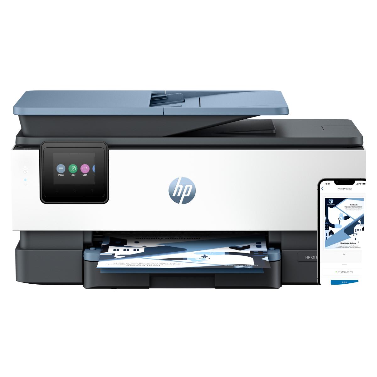 OfficeJet Pro 8125e - Color All-in-One Printer - Inkjet - A4 - USB / Ethernet / Wi-Fi
