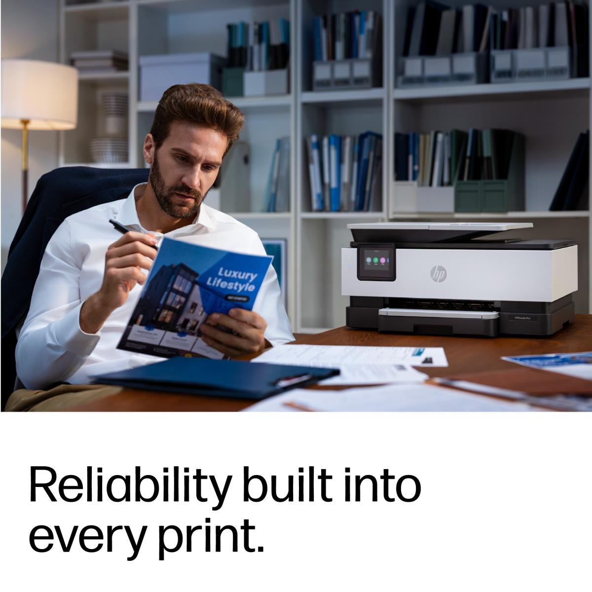 OfficeJet Pro 8125e - Color All-in-One Printer - Inkjet - A4 - USB / Ethernet / Wi-Fi