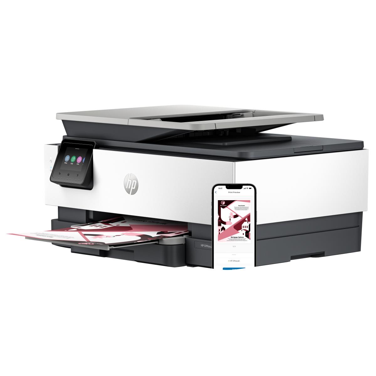 OfficeJet Pro 8124e - Color All-in-One Printer - Inkjet - A4 - USB / Ethernet / Wi-Fi