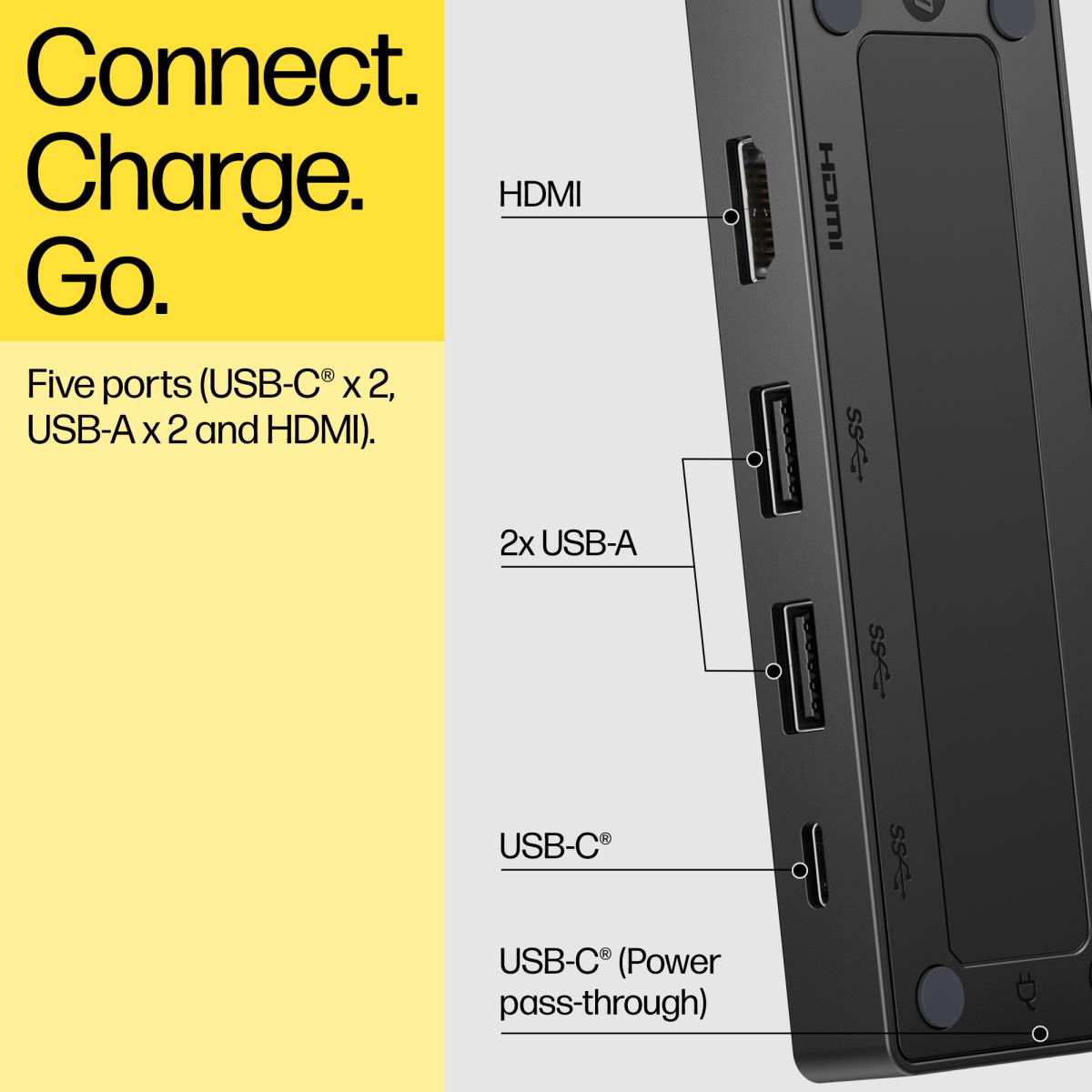 USB-C Travel Hub G3 (2x USB-C, 2x USB-A and HDMI)