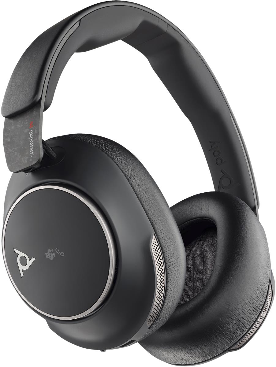 Headset Poly Voyager Surround 80 UC - MS Teams - Stereo - Bluetooth - USB-A / USB-C
