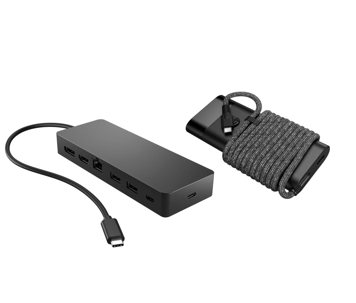 Universal Laptop Charger w/ USB-C Hub Combo