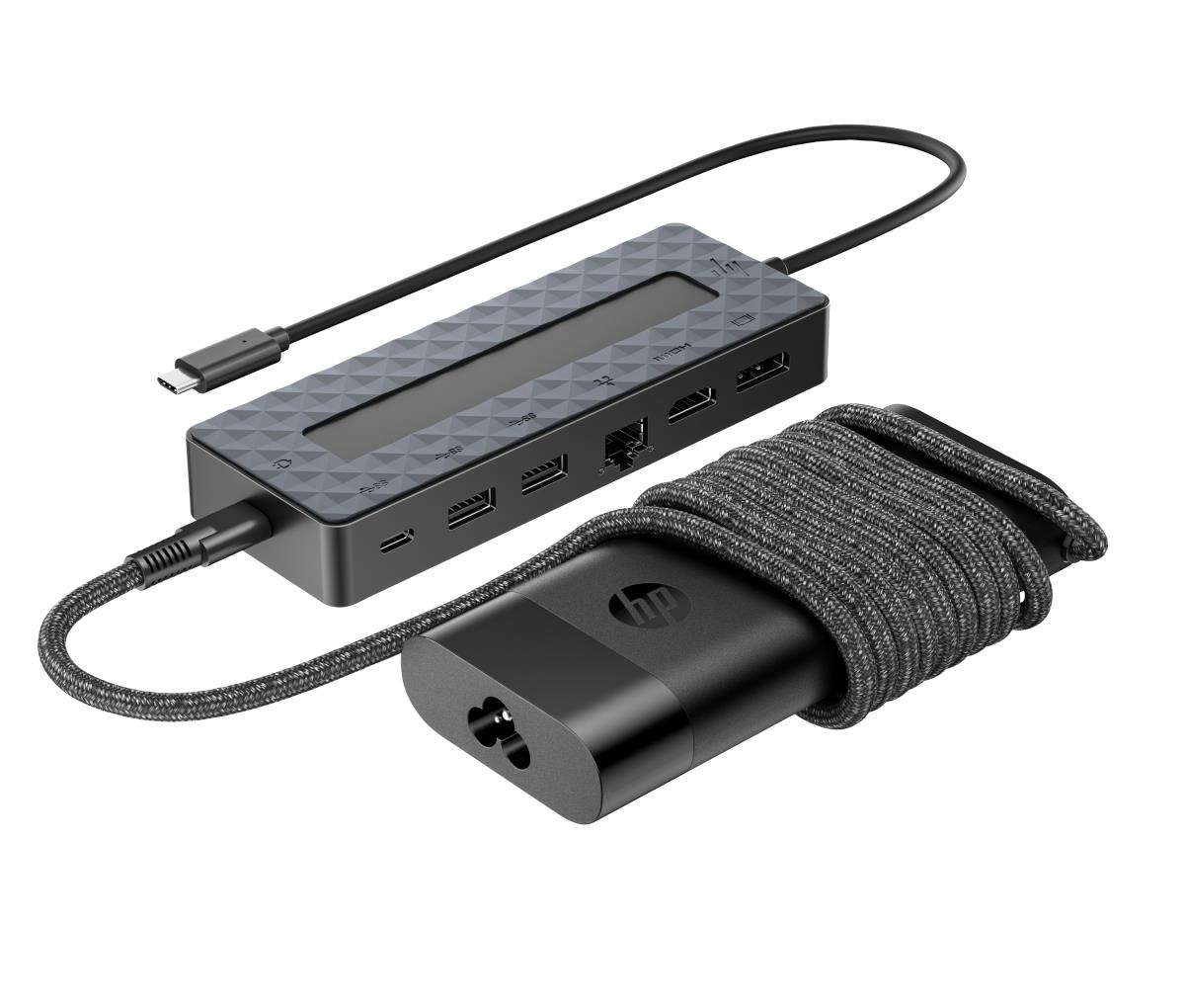 Universal Laptop Charger w/ USB-C Hub Combo