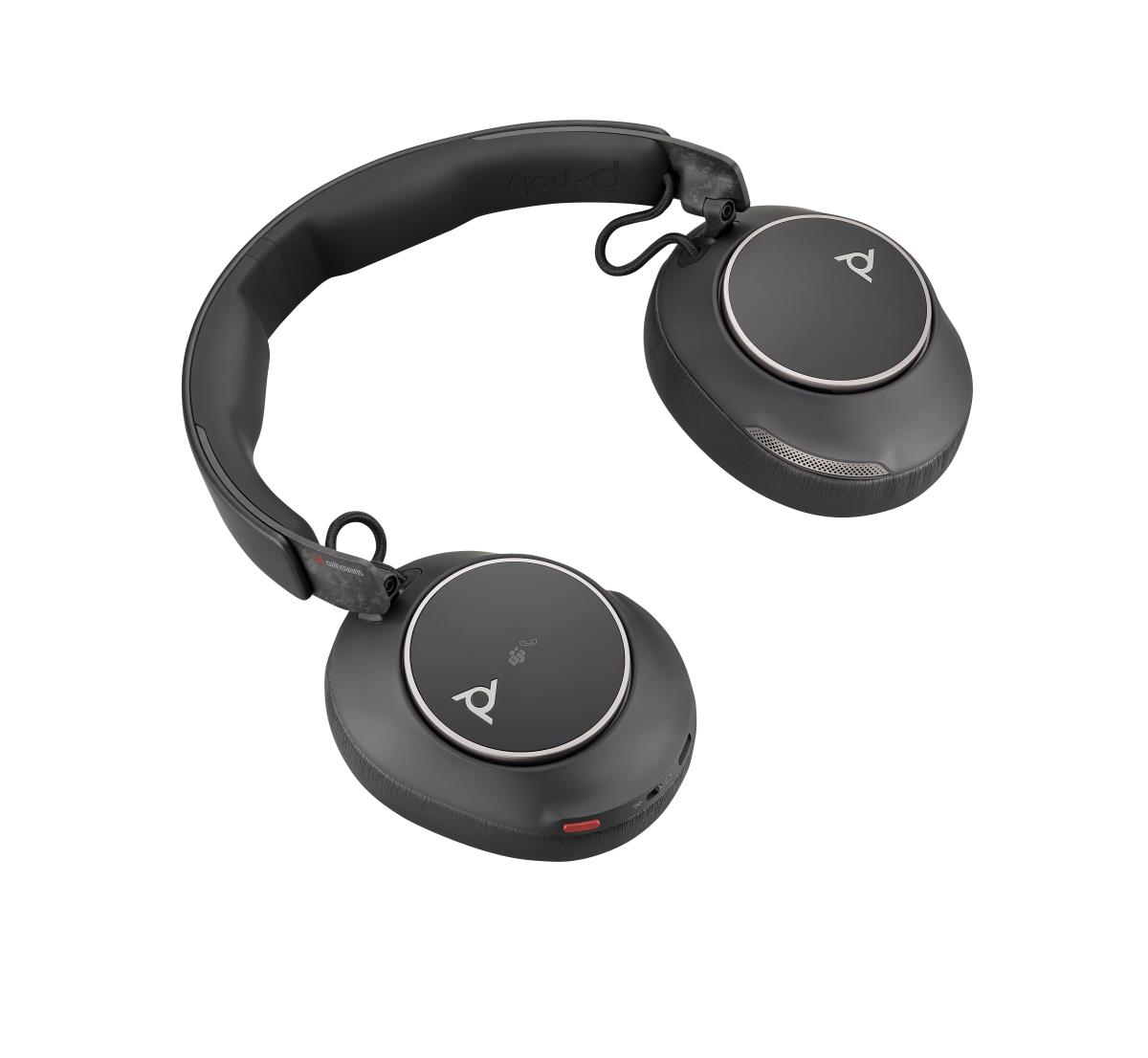 Headset Poly Voyager Surround 85 UC - MS Teams - Stereo - Bluetooth - USB-A / USB-C - Charging Stand