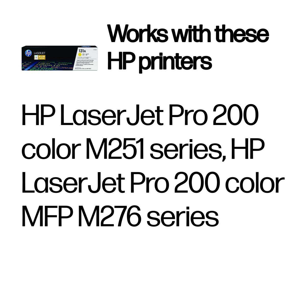 Toner Cartridge - No 131A - 1.8k Pages - Yellow