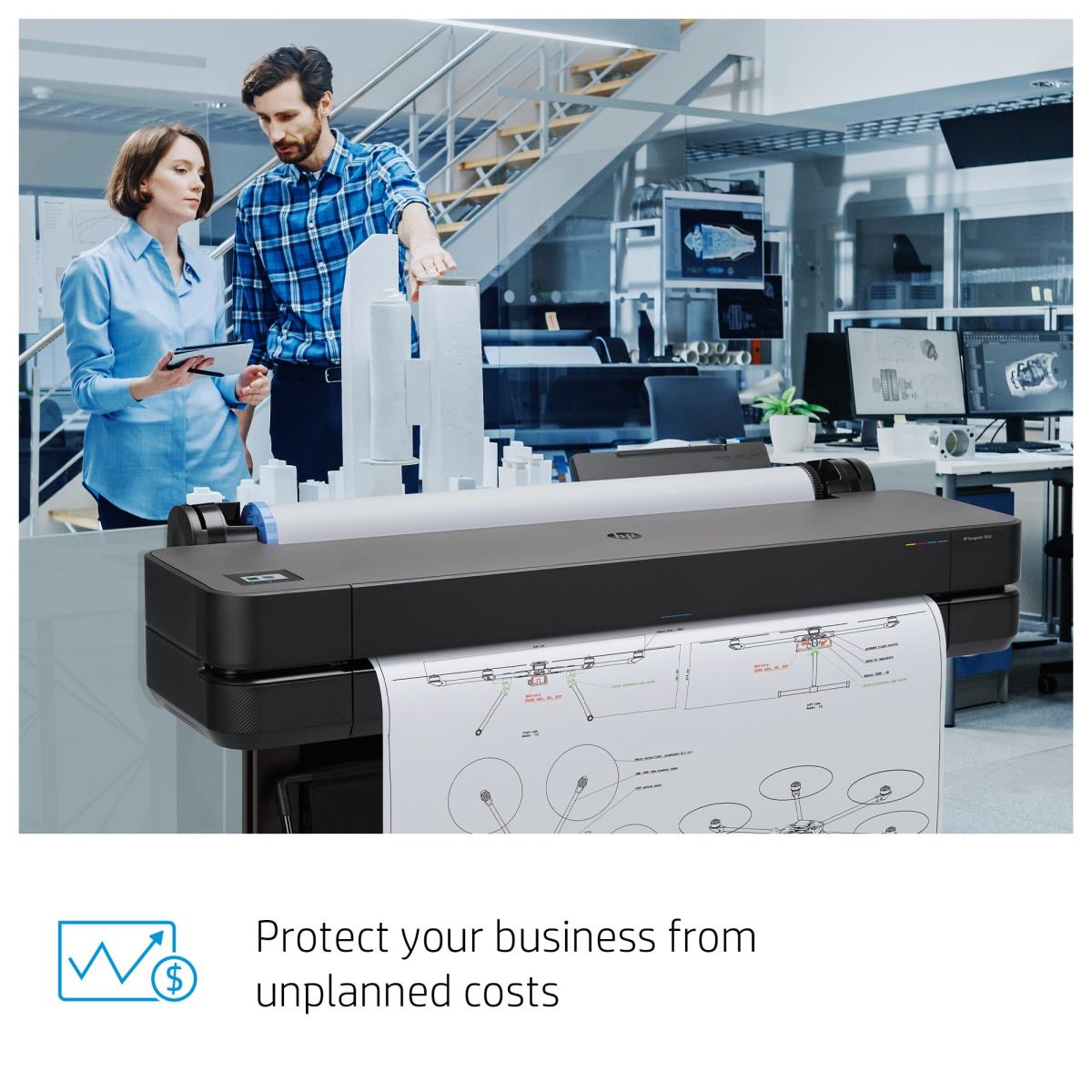 HP 3 Years NBD DesignJet T850MFP-A/M HW Support (U56RSE)