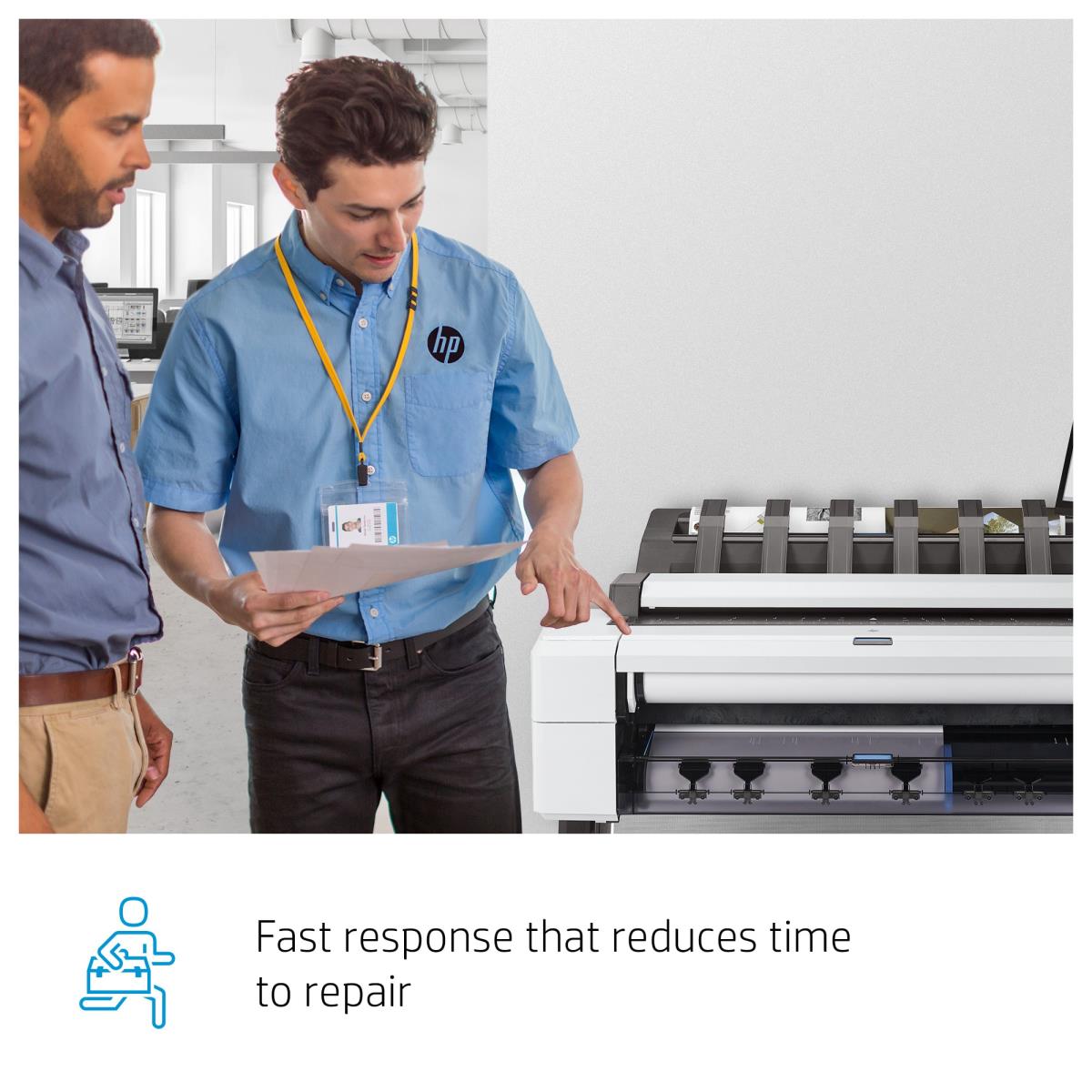 HP 3 Years NBD DesignJet T850MFP-A/M HW Support (U56RSE)