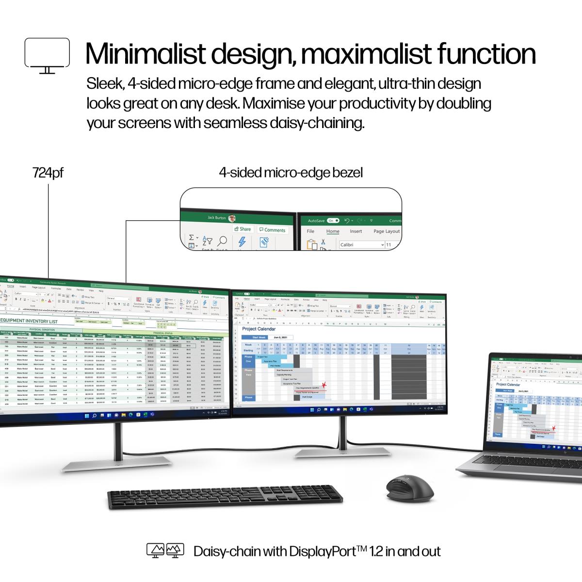 Desktop Monitor - Series 7 Pro 724pf - 24in - 1920x1080 (FHD) - IPS