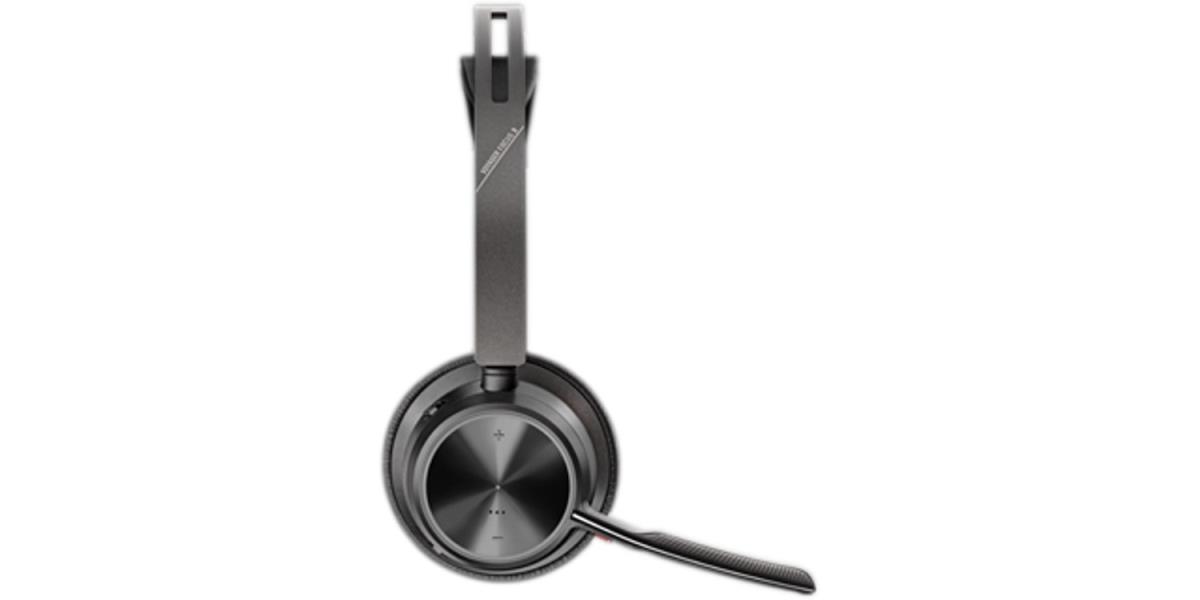 Headset Voyager Focus 2 - Stereo - Bluetooth/USB-C - USB-C/A Adapter + Charging Stand