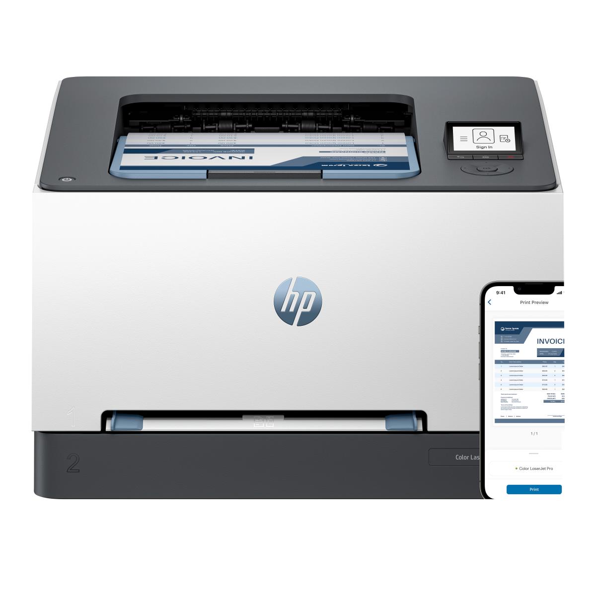 LaserJet Pro 3202dw - Color Printer - Laser - A4 - USB / Ethernet / Wi-Fi