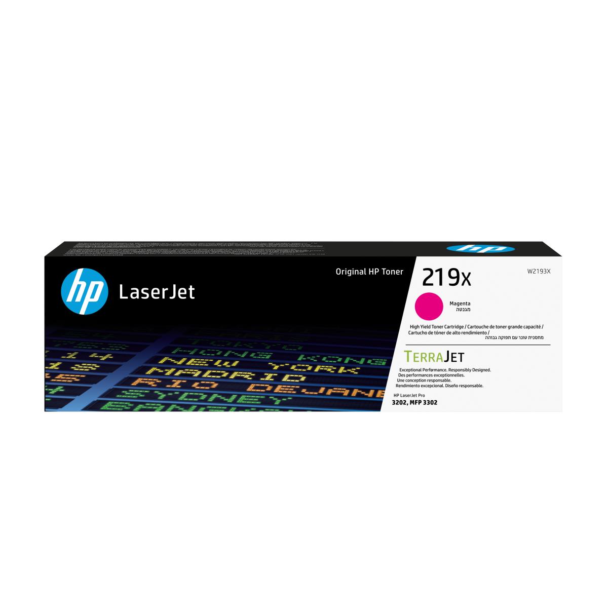 Toner Cartridge - No 219X - 2.5k Pages - Magenta