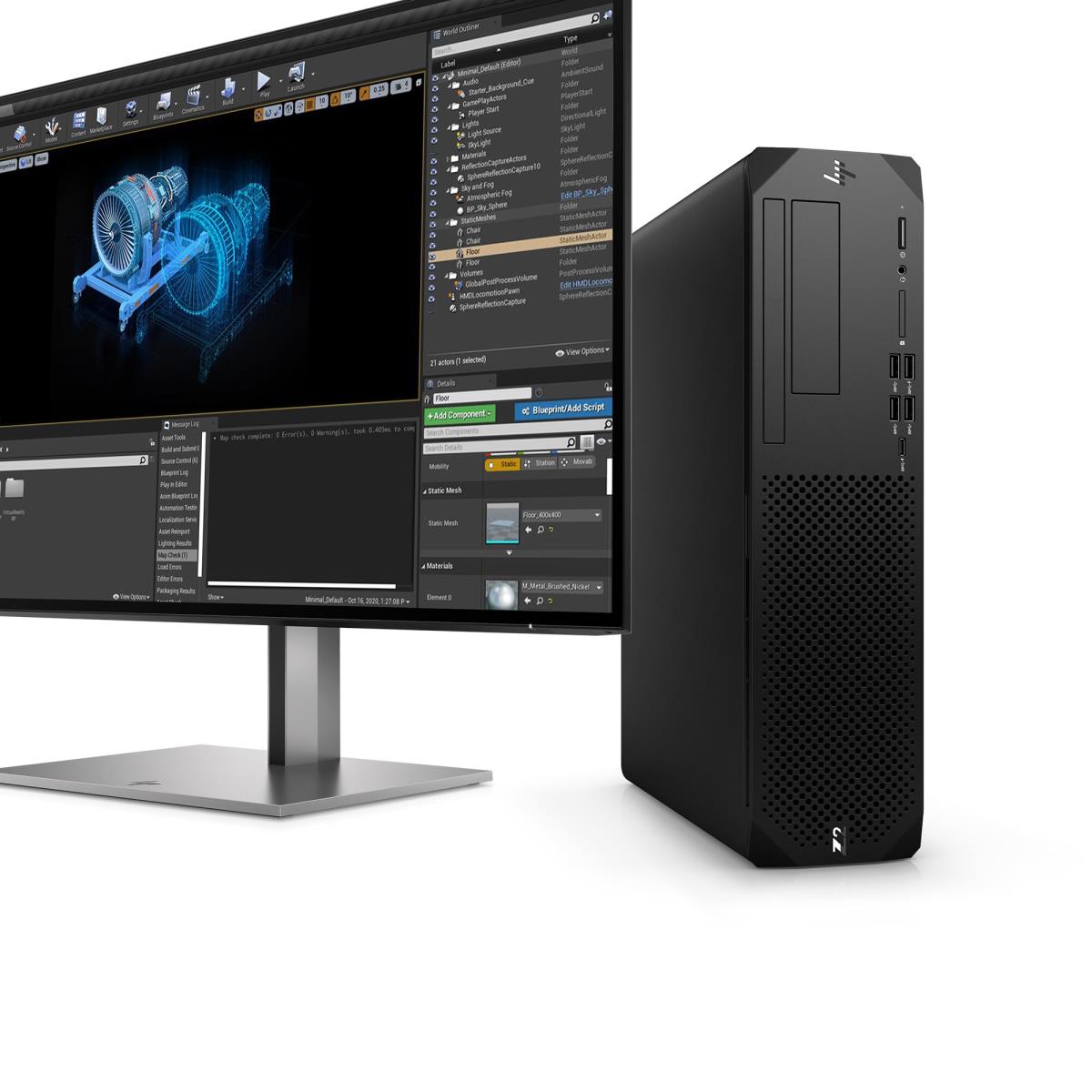 WorkStation Z2 G9 SFF - i7 14700 - 32GB RAM - 1TB SSD - Win11 Pro - no Keyboard