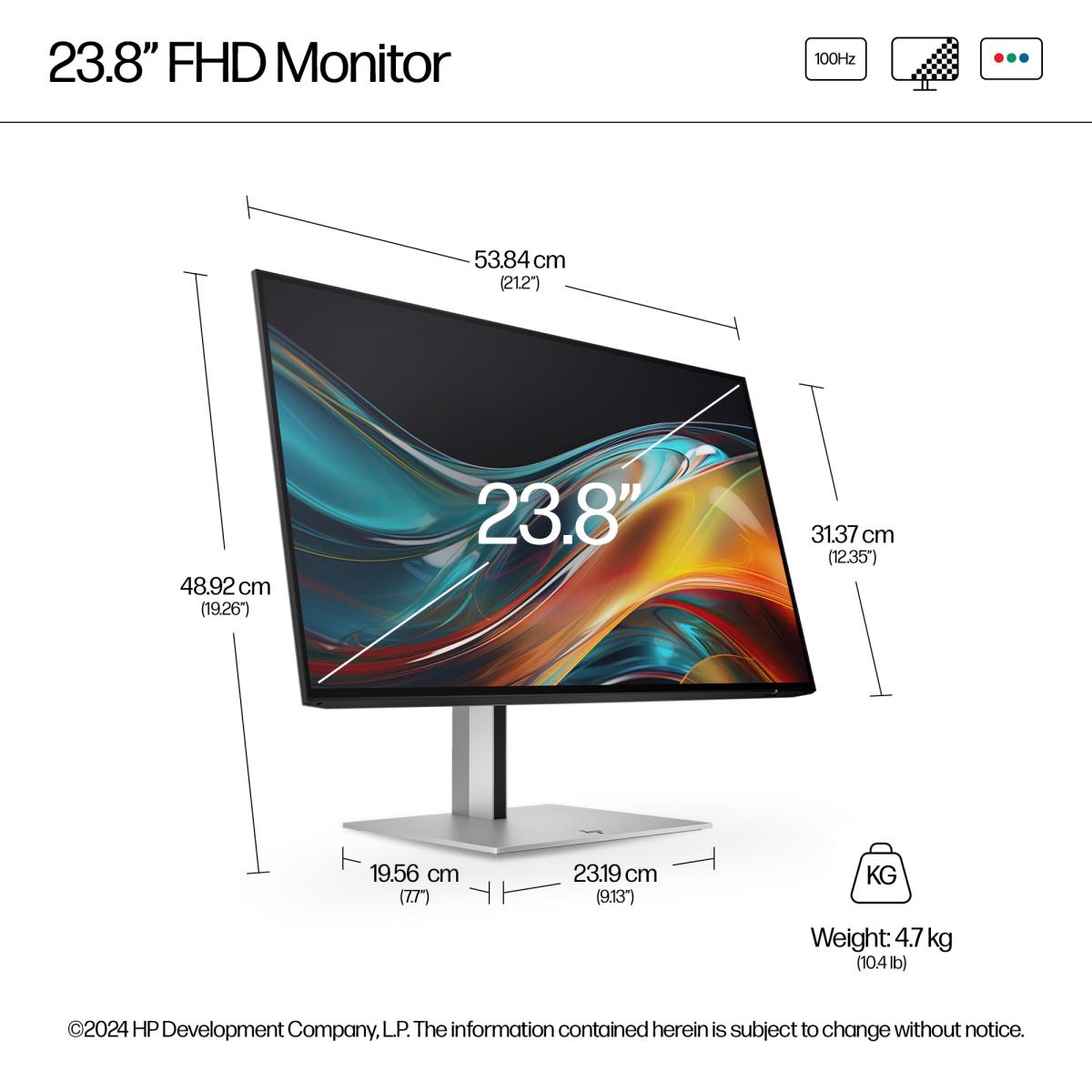 Desktop Monitor - Series 7 Pro 724pf - 24in - 1920x1080 (FHD) - IPS