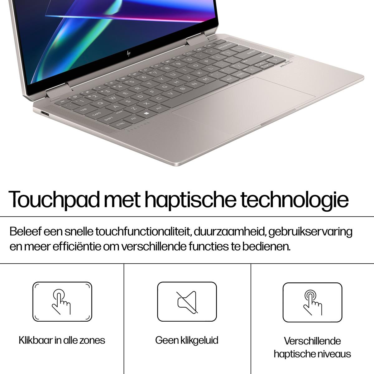 Spectre x360 14-eu0635nd - Core Ultra 7 155H - 16GB RAM - 1TB SSD - Win11 Home - Qwerty US/Int'l