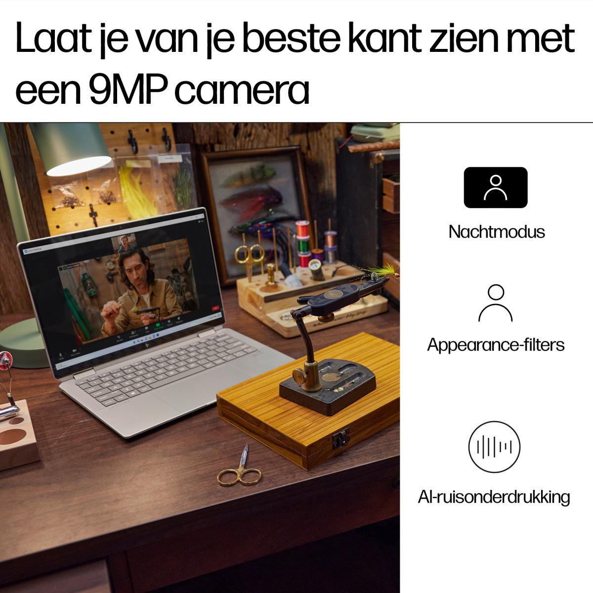 Spectre x360 14-eu0635nd - Core Ultra 7 155H - 16GB RAM - 1TB SSD - Win11 Home - Qwerty US/Int'l