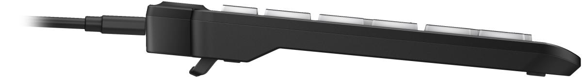 Multi-Device Wired Keyboard 405 - Backlit - Qwertzu German