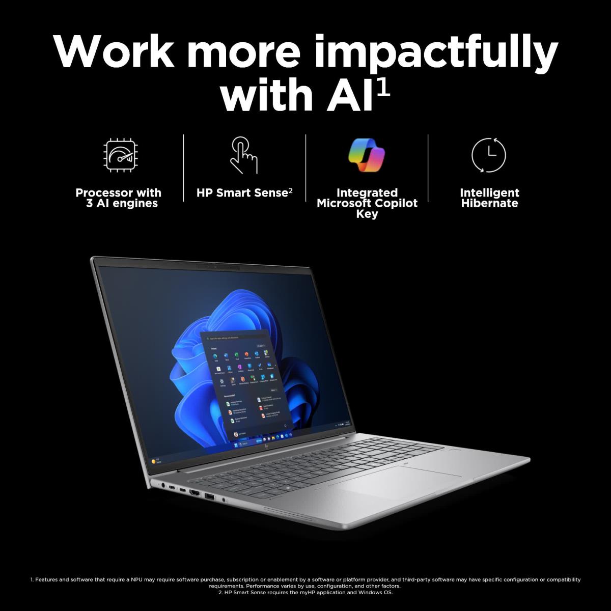 ZBook Power G11 - 16in - R7 8845HS - 32GB RAM - 1TB SSD - RTX 1000 6GB - Win11 Pro - Azerty Belgian