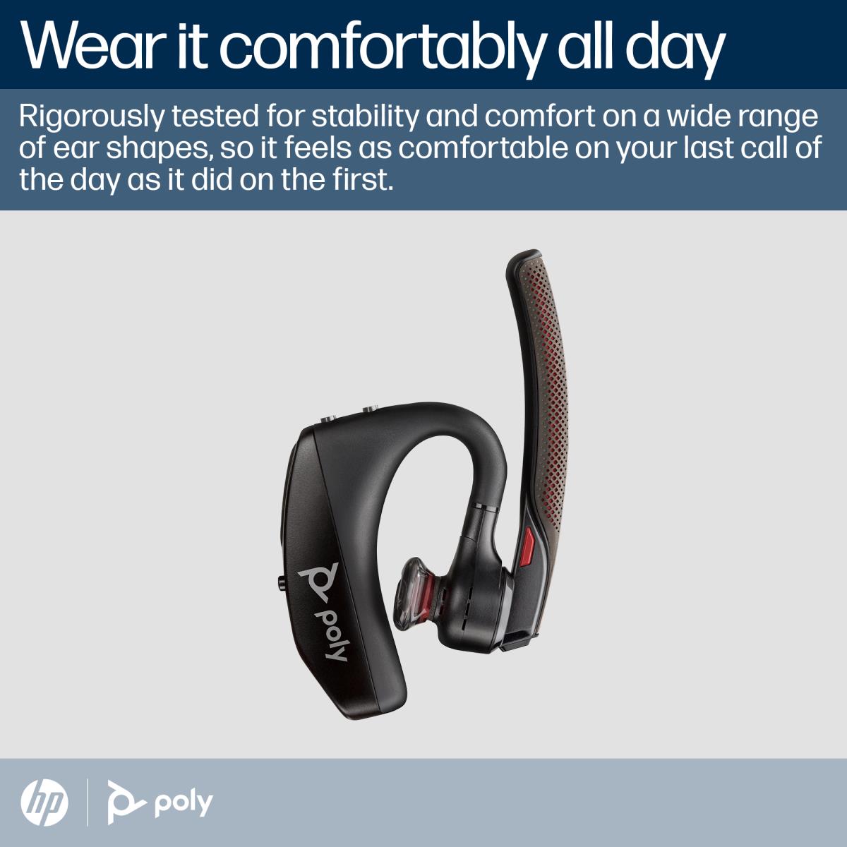 Poly Voyager 5200 USB-A Bluetooth Headset +BT700 dongle