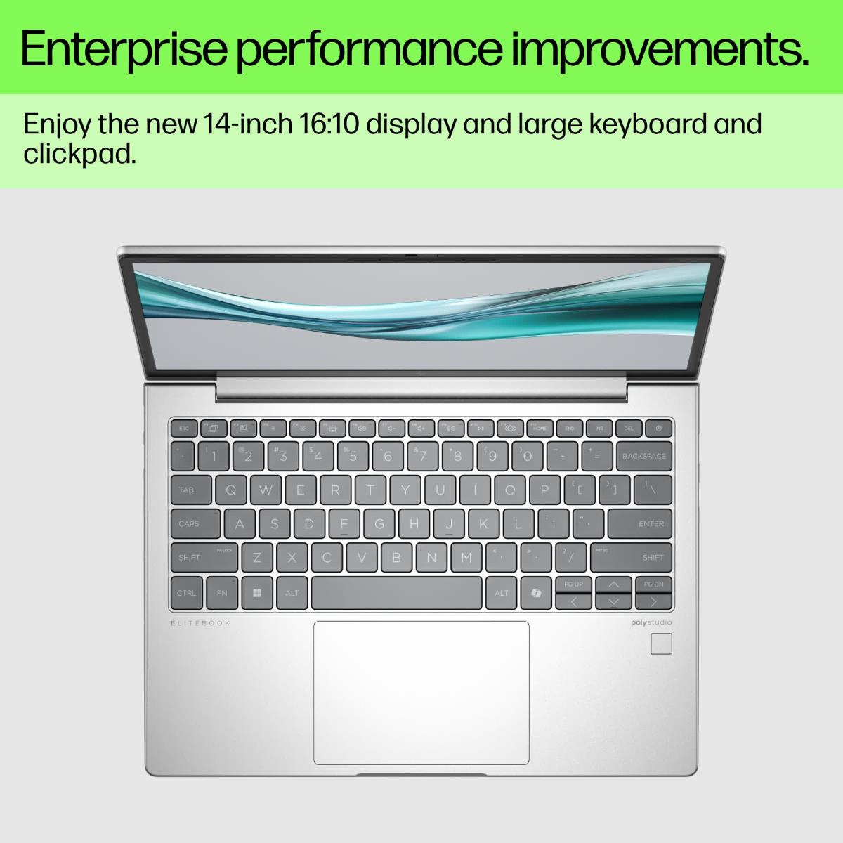 EliteBook 640 G11 - 14in - Core Ultra 7 155U - 16GB RAM - 512GB SSD - Win11 Pro - Qwerty US/Int'l