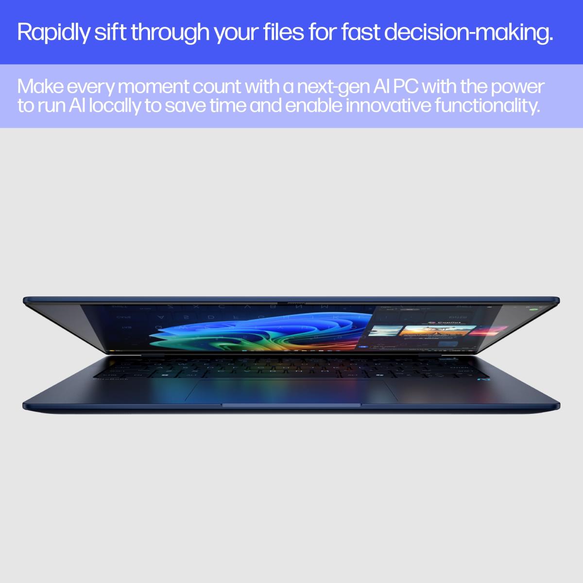EliteBook Ultra G1q AI - 14in Touchscreen - Snapdragon X1E-78-100 - 16GB RAM - 1TB SSD - Win11 Pro - Azerty Belgian