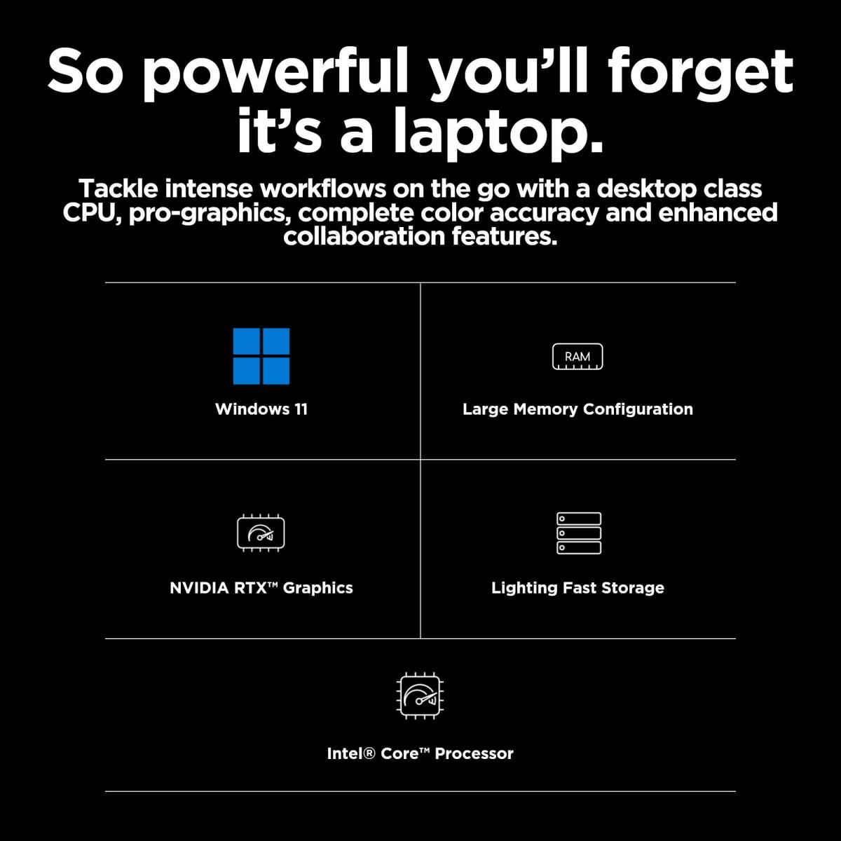 ZBook Fury 16 G11 - 16in - i9 13950HX - 32GB RAM - 1TB SSD - RTX 2000 8GB - Win11 Pro - Qwerty US/Int'l