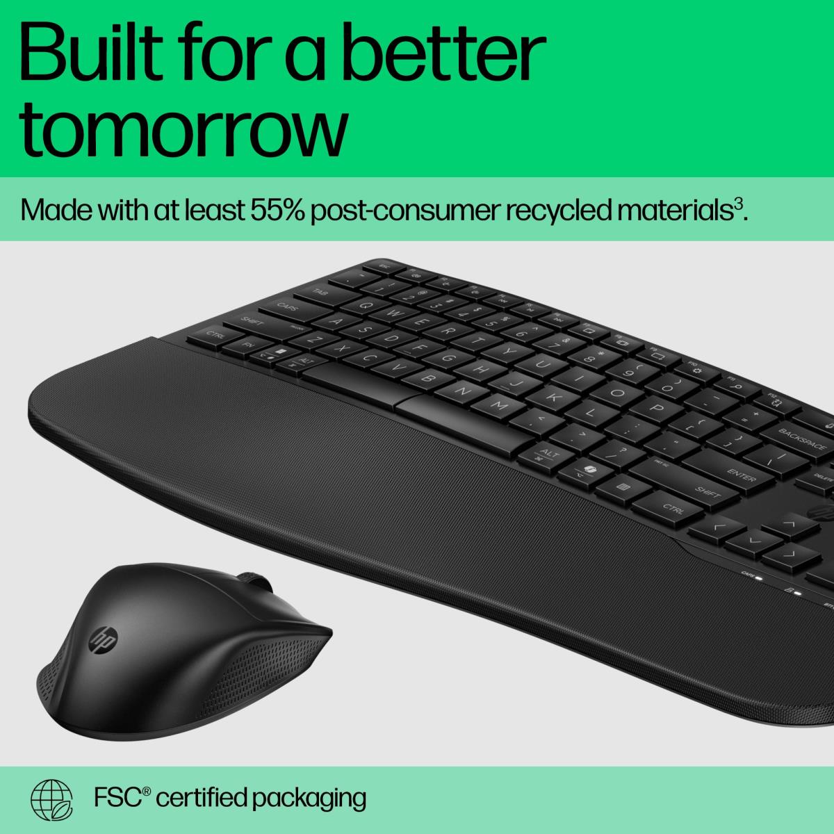 Comfort Dual-Mode Keyboard and Mouse Combo 680 - Qwerty Int'l