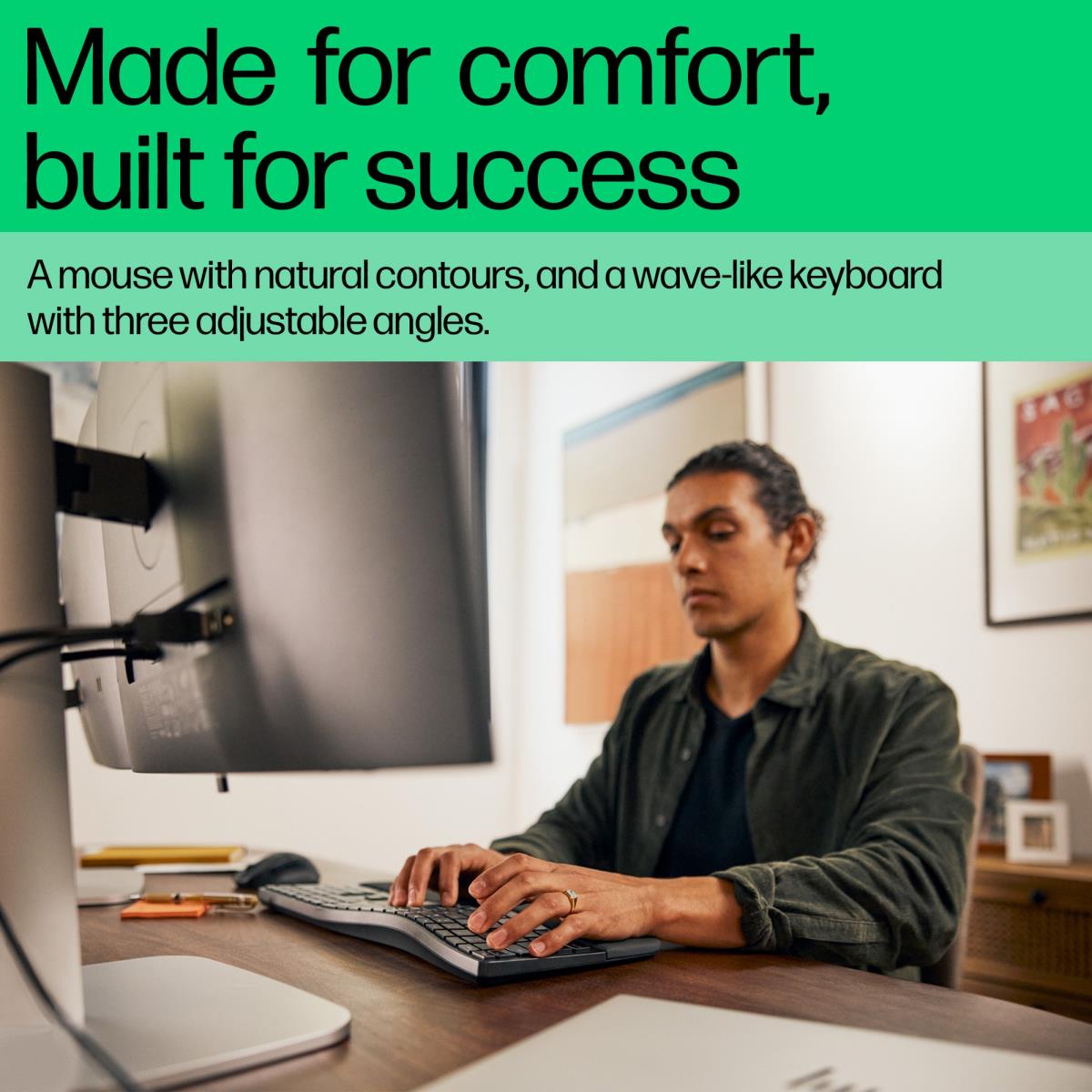 Comfort Dual-Mode Keyboard and Mouse Combo 680 - Qwerty Int'l