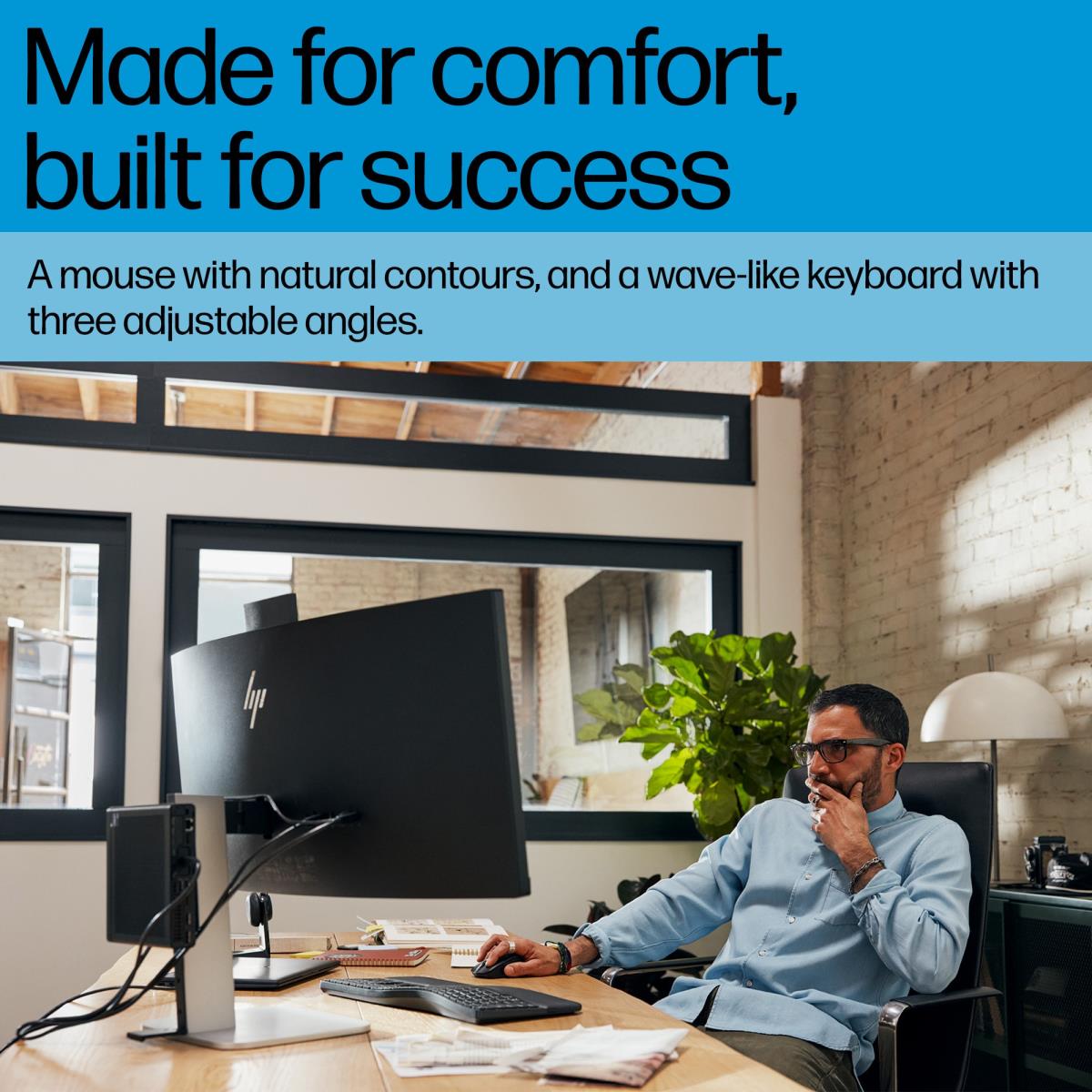 Comfort Dual-Mode Keyboard and Mouse Combo 685 - Qwerty Int'l