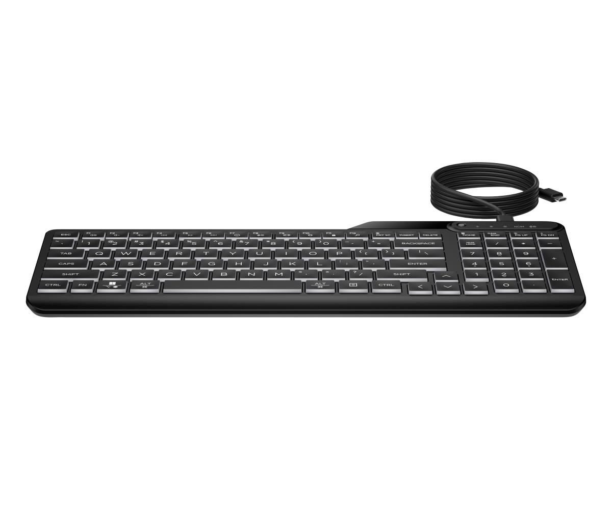 Wired Keyboard 400 - Backlit - Azerty Belgian