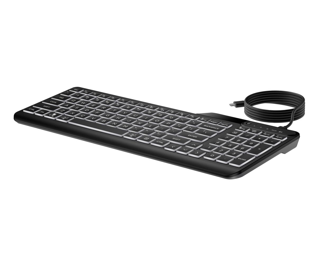 Wired Keyboard 400 - Backlit - Azerty Belgian