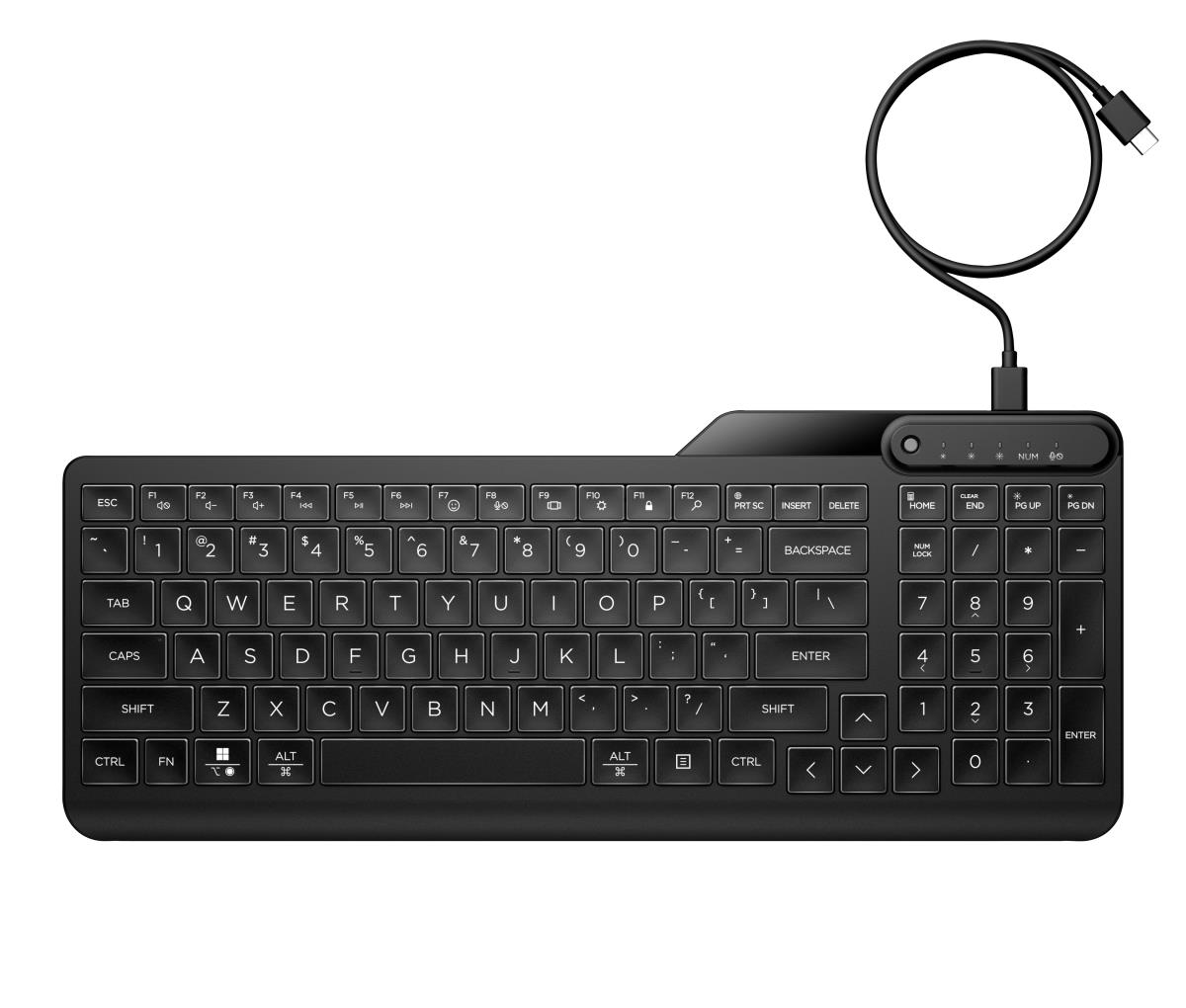 Wired Keyboard 400 - Backlit - Azerty Belgian