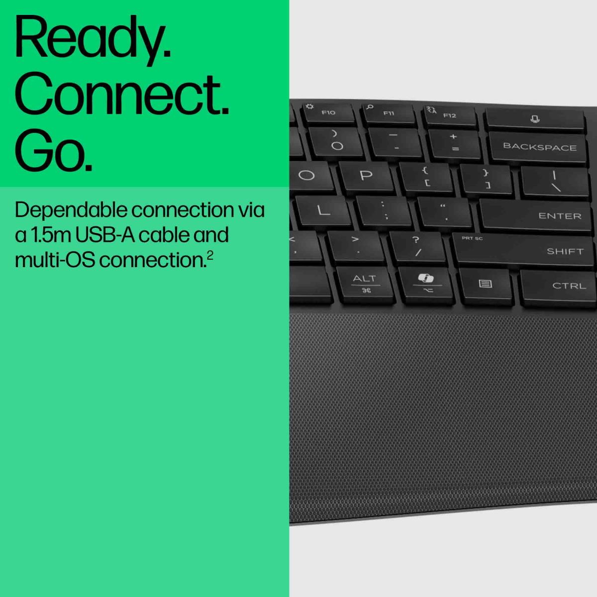 Comfort Wired Keyboard 480 - Azerty Belgian